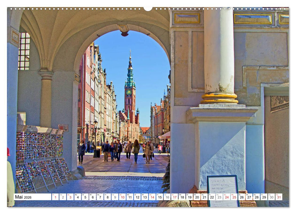 Danzig - Eine historische Schönheit (CALVENDO Premium Wandkalender 2026)