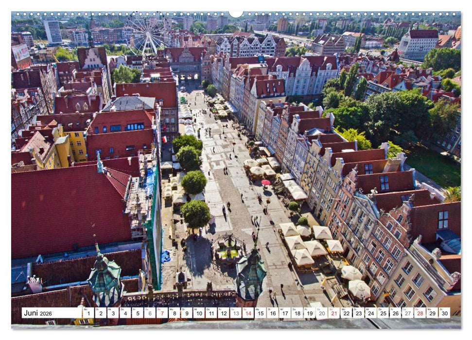 Danzig - Eine historische Schönheit (CALVENDO Premium Wandkalender 2026)