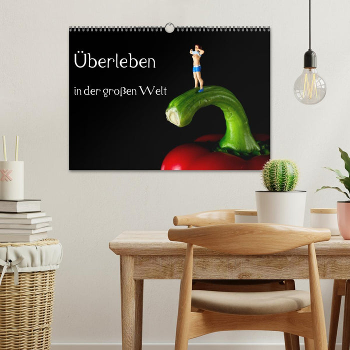 Überleben in der großen Welt - HO Figuren (CALVENDO Wandkalender 2026)