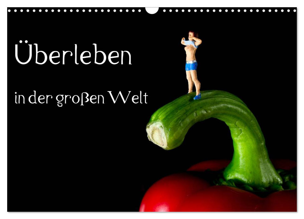 Überleben in der großen Welt - HO Figuren (CALVENDO Wandkalender 2026)