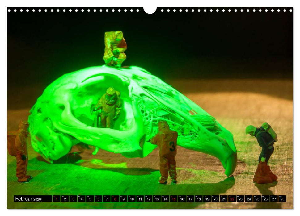 Überleben in der großen Welt - HO Figuren (CALVENDO Wandkalender 2026)