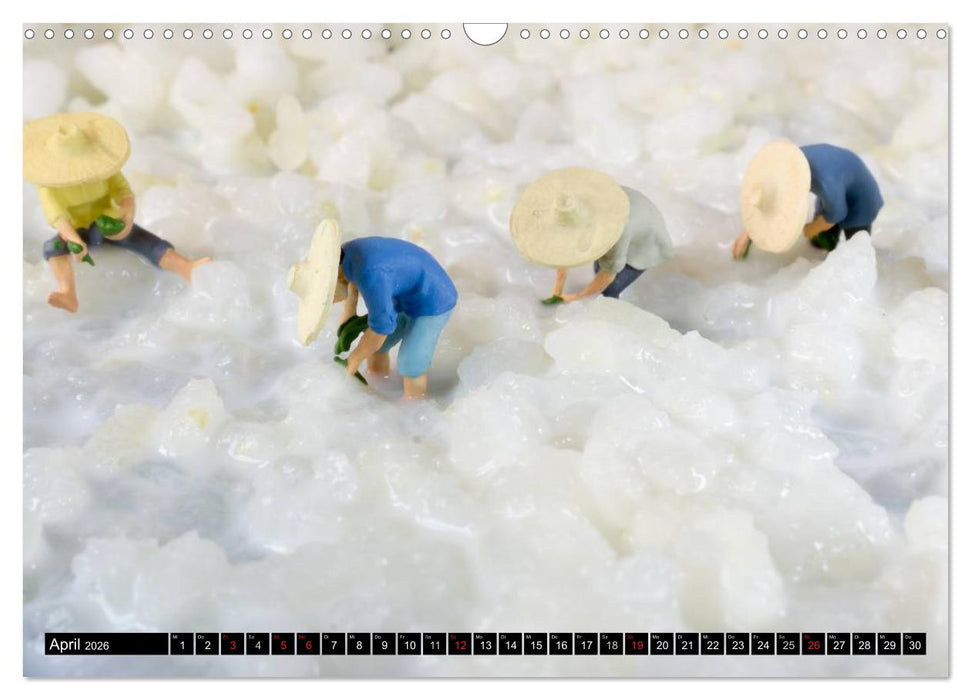 Überleben in der großen Welt - HO Figuren (CALVENDO Wandkalender 2026)