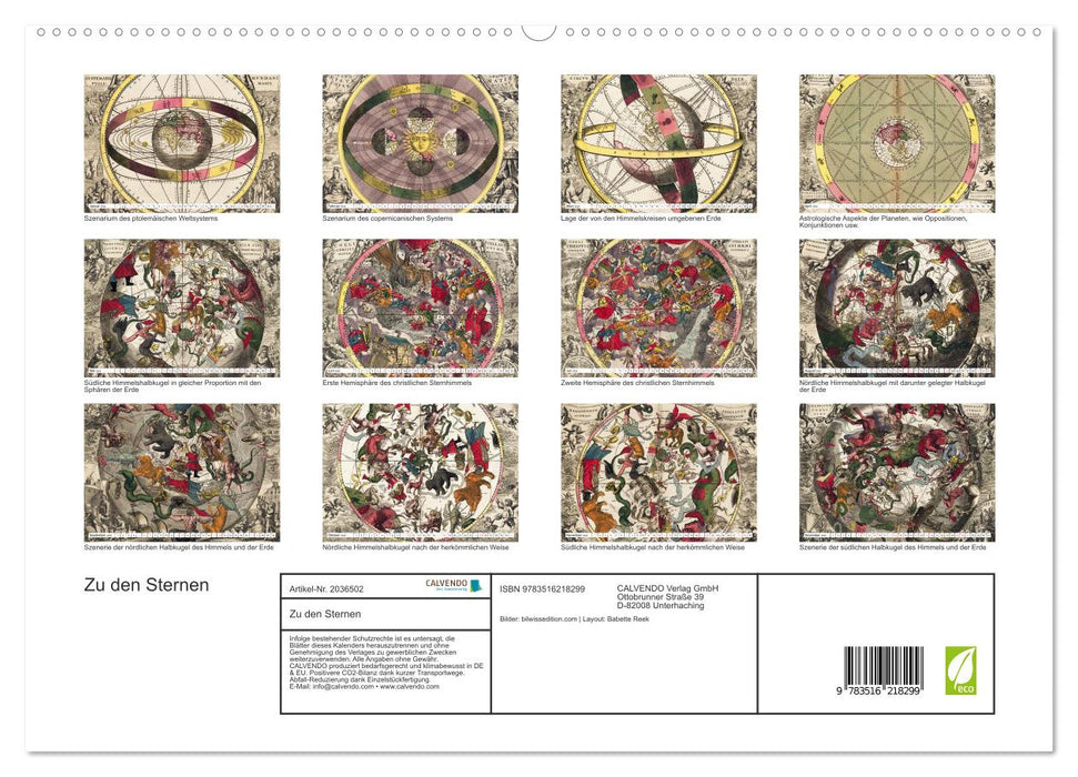 Zu den Sternen (CALVENDO Premium Wandkalender 2026)