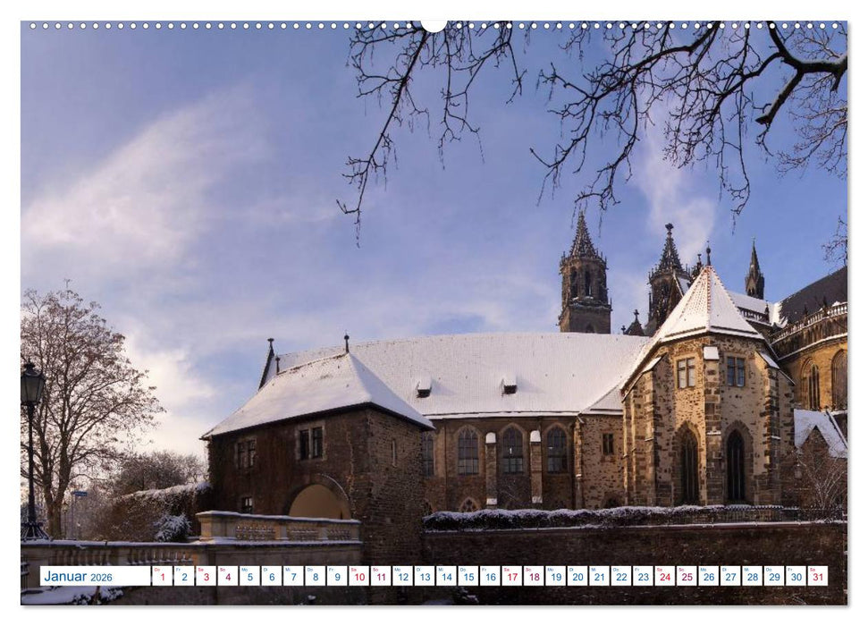 Magdeburg und Umgebung 2026 (CALVENDO Wandkalender 2026)