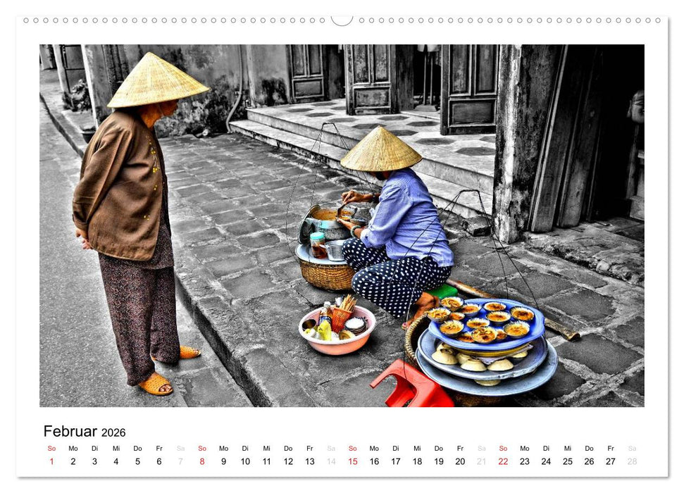 Vietnam - Mit anderen Augen (CALVENDO Premium Wandkalender 2026)