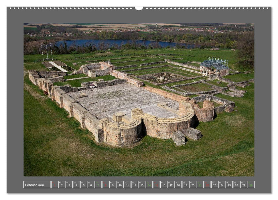 Ungarn - um den westlichen Balaton (CALVENDO Wandkalender 2026)