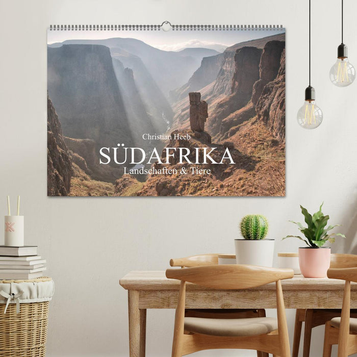 Südafrika / Landschaften & Tiere / Christian Heeb (CALVENDO Wandkalender 2026)