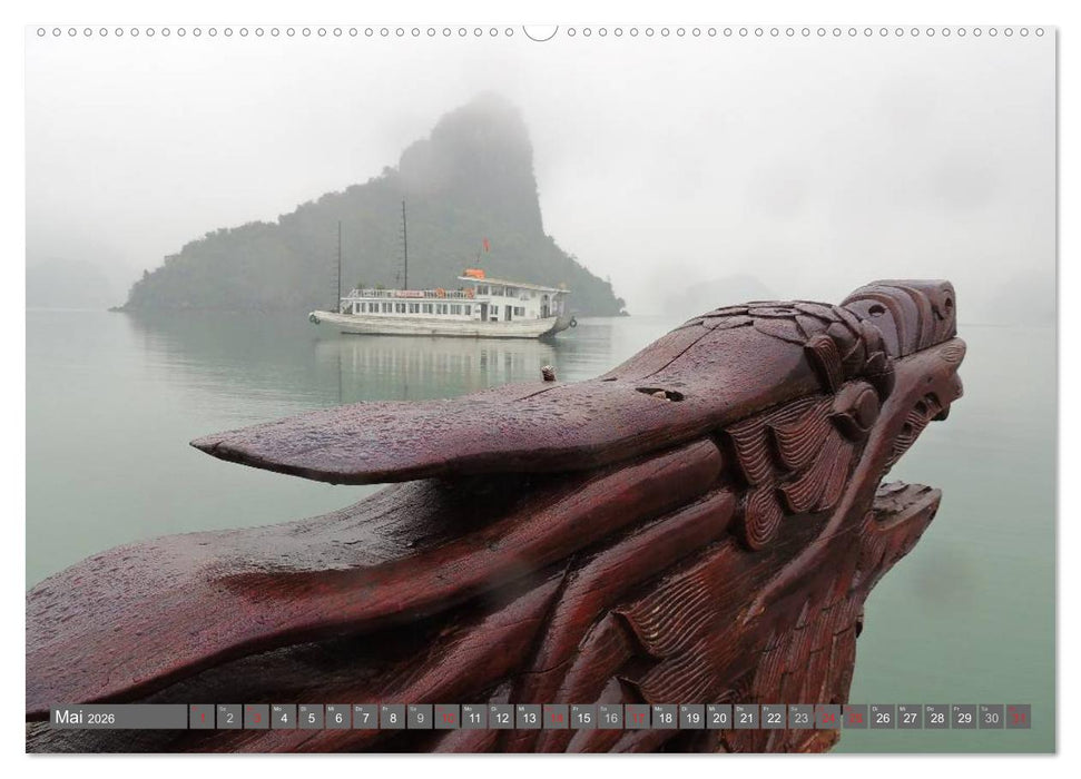 Vielseitiges Vietnam (CALVENDO Premium Wandkalender 2026)