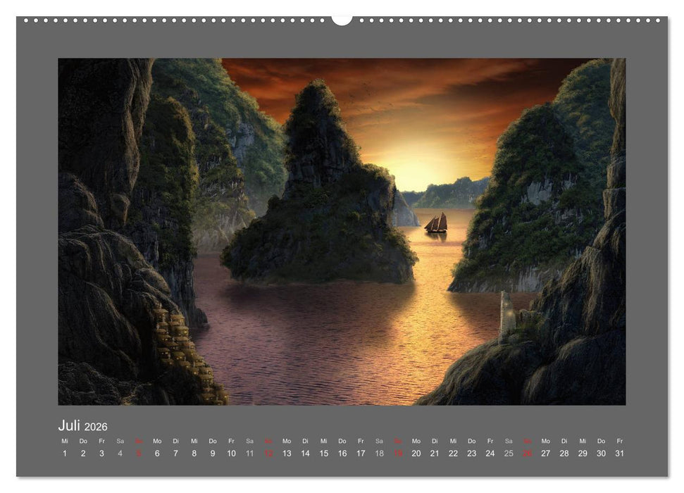 Zauber des Lichtes (CALVENDO Premium Wandkalender 2026)