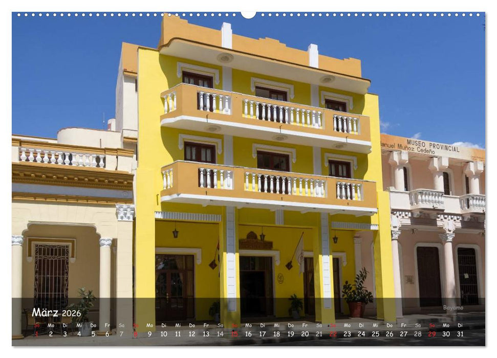 Kuba - Rundreise in Bildern (CALVENDO Premium Wandkalender 2026)