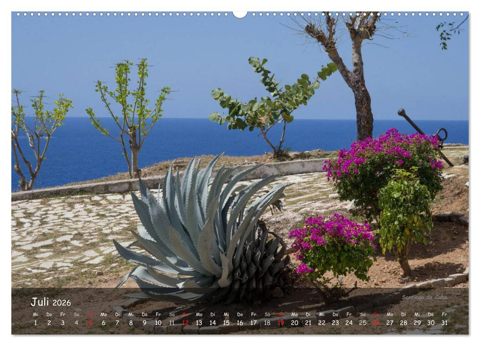 Kuba - Rundreise in Bildern (CALVENDO Premium Wandkalender 2026)