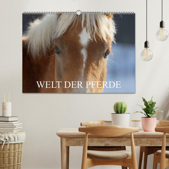 Welt der Pferde (CALVENDO Wandkalender 2026)