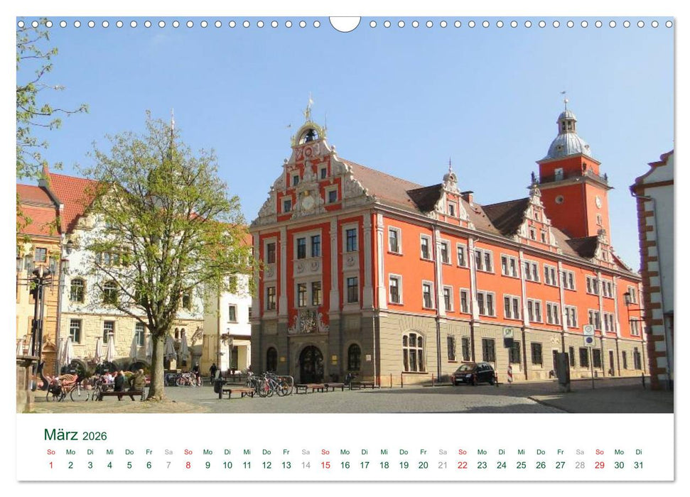 Residenzstadt GOTHA (CALVENDO Wandkalender 2026)