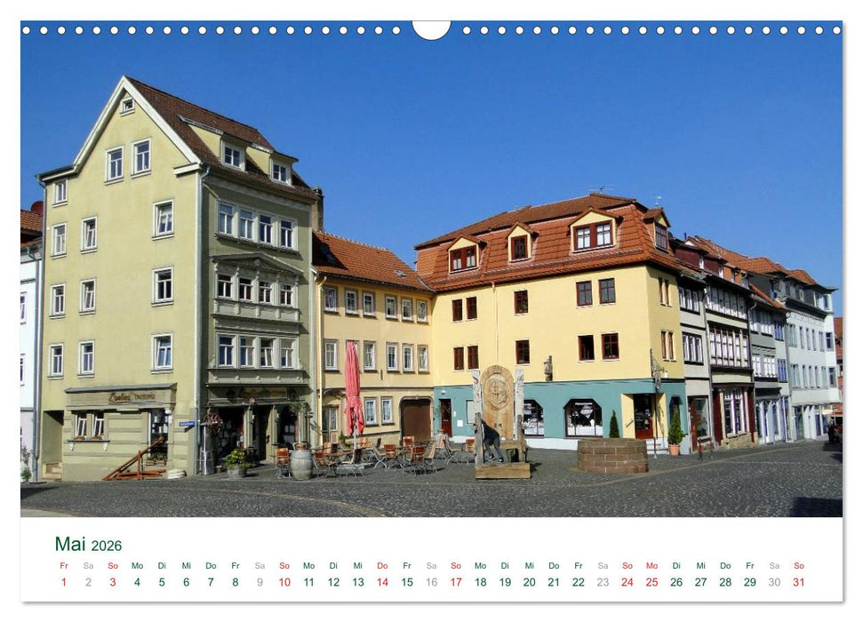 Residenzstadt GOTHA (CALVENDO Wandkalender 2026)