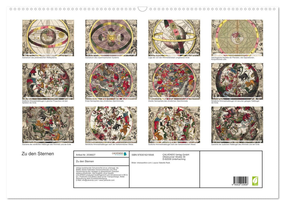 Zu den Sternen (CALVENDO Wandkalender 2026)