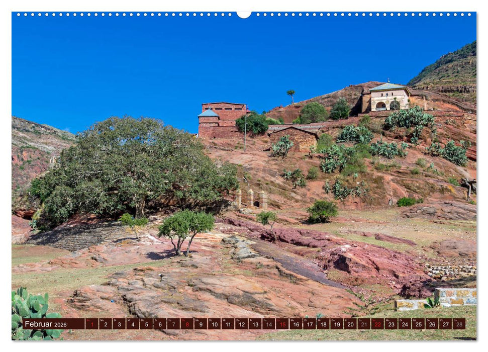 Äthiopien - 13 Monate Sonnenschein (CALVENDO Premium Wandkalender 2026)