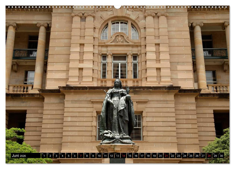 Brisbane (CALVENDO Wandkalender 2026)