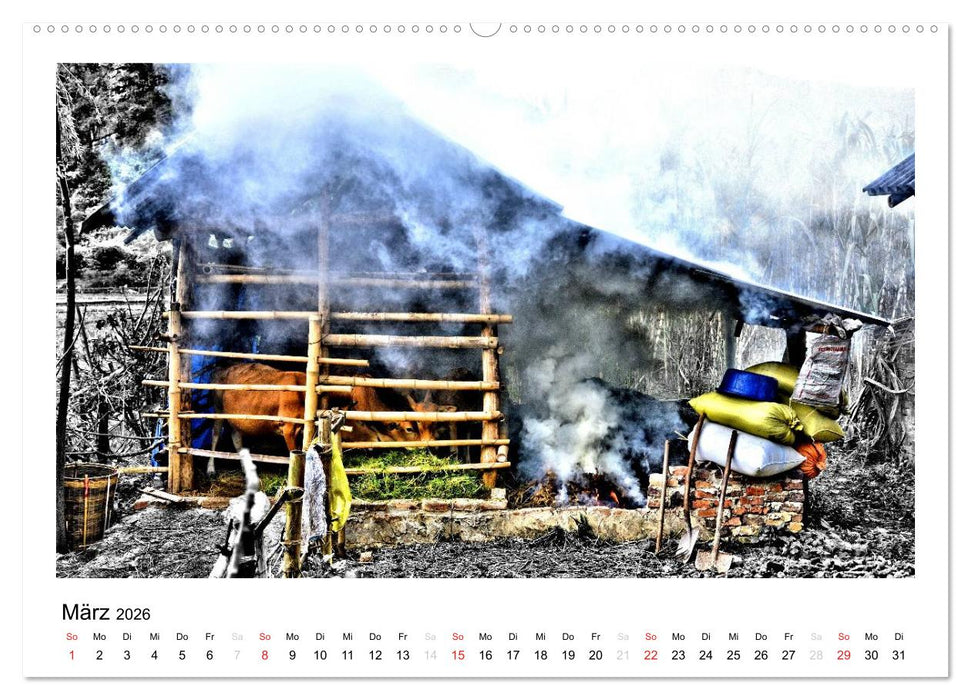 Vietnam - Mit anderen Augen (CALVENDO Wandkalender 2026)