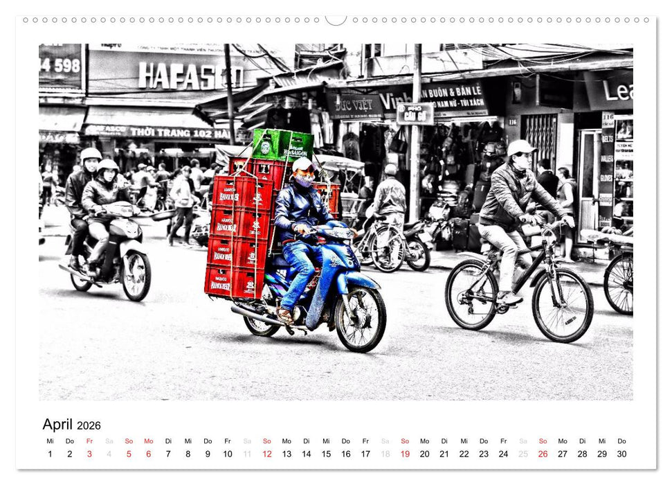 Vietnam - Mit anderen Augen (CALVENDO Wandkalender 2026)