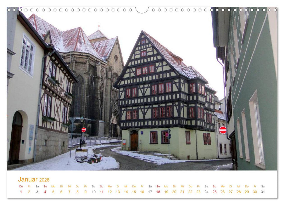 ARNSTADT - Die älteste Stadt in den neuen Bundesländern (CALVENDO Wandkalender 2026)