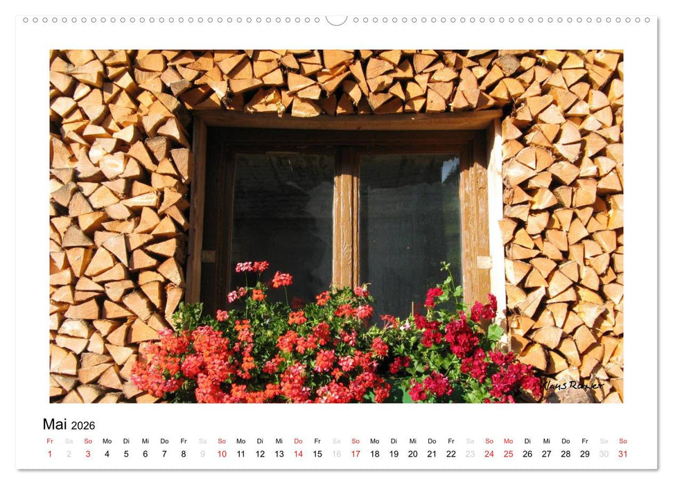 Holz - so vielfältig (CALVENDO Premium Wandkalender 2026)