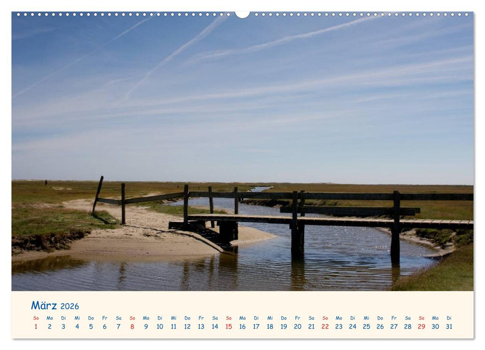 Urlaub auf Borkum (CALVENDO Wandkalender 2026)