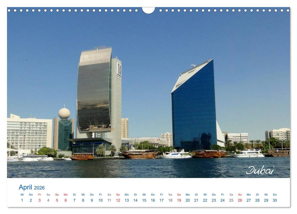 Vereinigte Arabische Emirate (CALVENDO Wandkalender 2026)