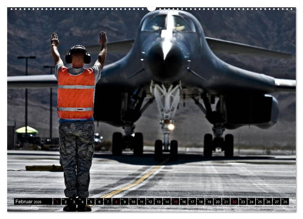 Kampfjets • U.S. Aircraft (CALVENDO Premium Wandkalender 2026)