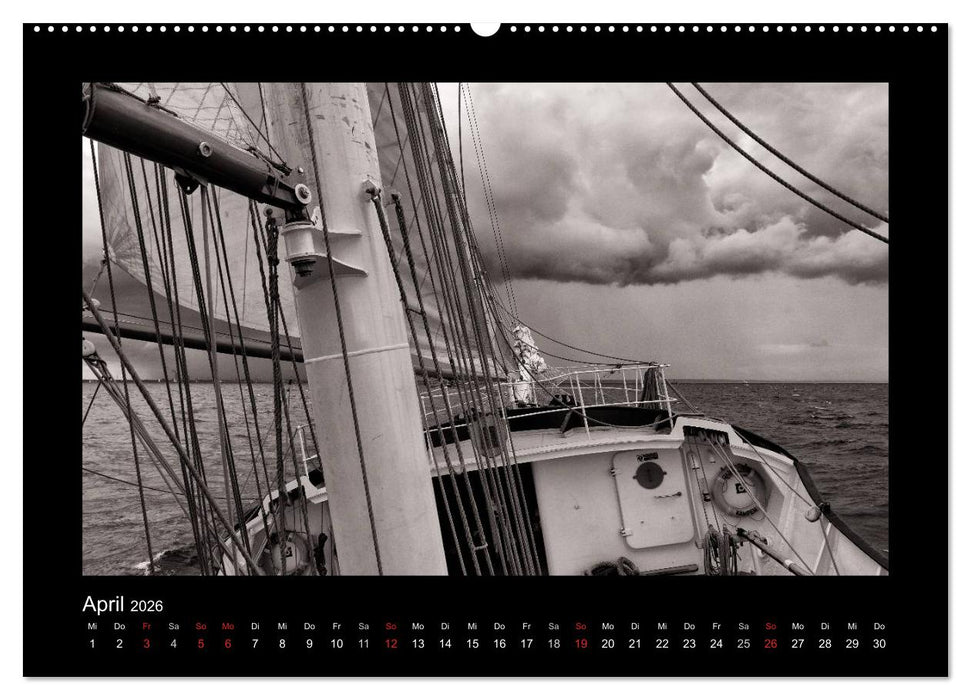 Segelschiffe auf der Ostsee (CALVENDO Premium Wandkalender 2026)