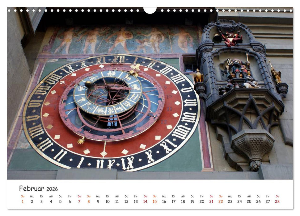 Bern... / Sehen und Erleben / Fotografischer Stadtrundgang (CALVENDO Wandkalender 2026)