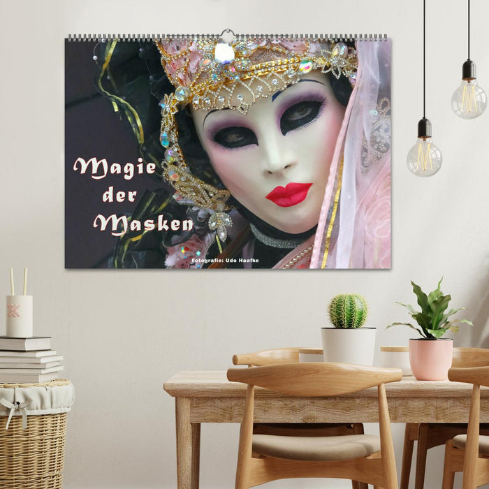 Magie der Masken (CALVENDO Wandkalender 2026)