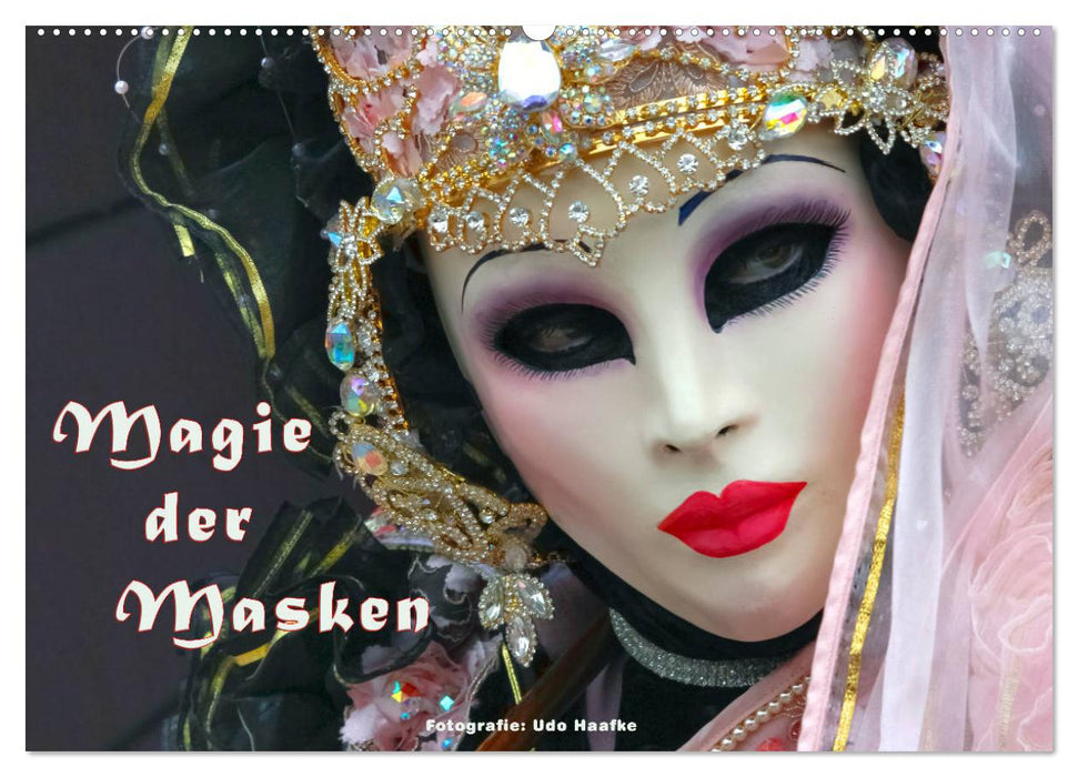 Magie der Masken (CALVENDO Wandkalender 2026)