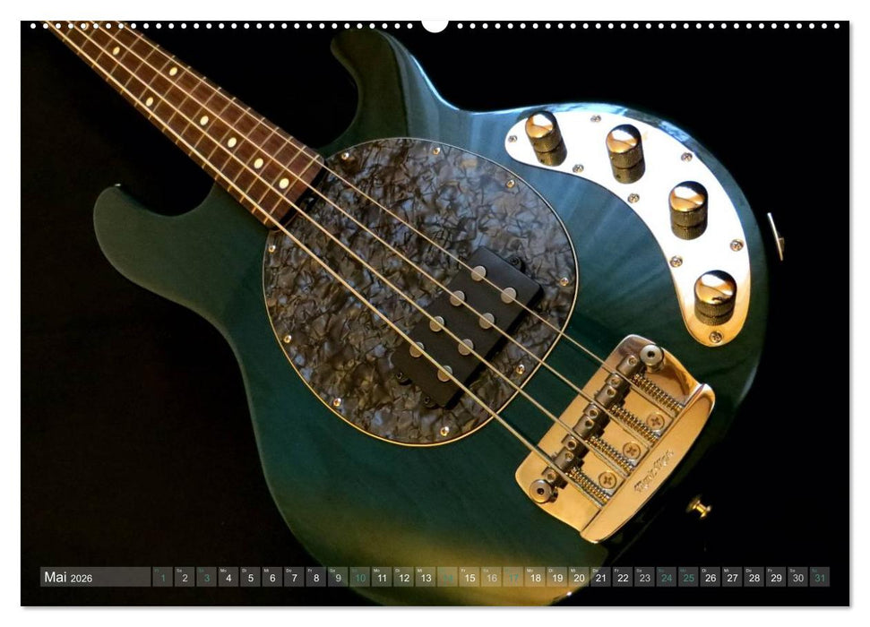 Gitarren Snapshots (CALVENDO Wandkalender 2026)
