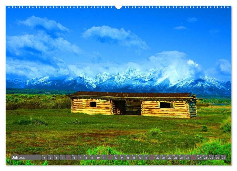 Wyoming • Impressionen (CALVENDO Premium Wandkalender 2026)