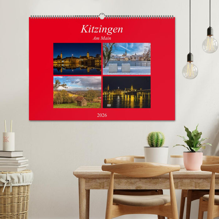 Kitzingen am Main (CALVENDO Wandkalender 2026)