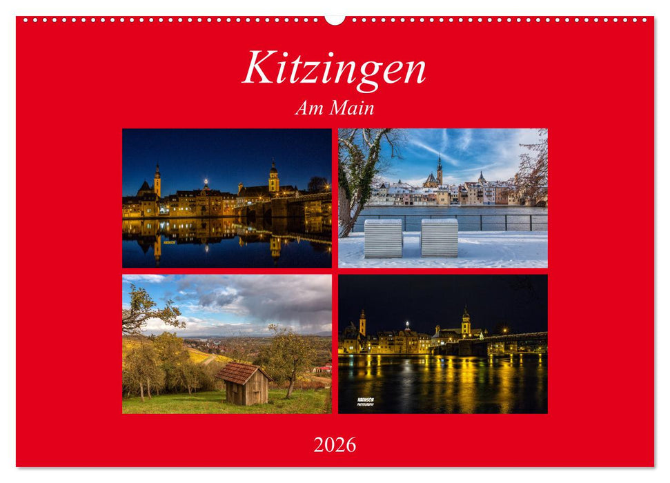 Kitzingen am Main (CALVENDO Wandkalender 2026)