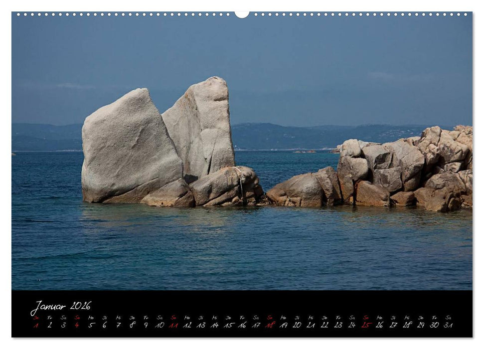 Der Norden Sardiniens (CALVENDO Wandkalender 2026)