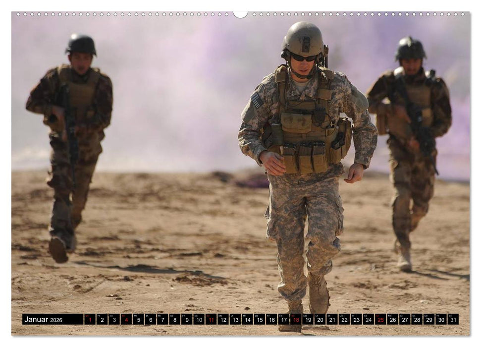 Spezialeinheiten • U.S. Special Forces (CALVENDO Wandkalender 2026)