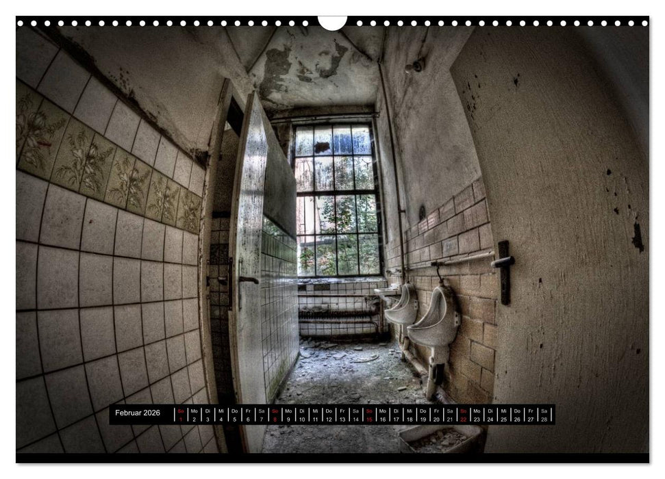 Lost Places, Vergessene Orte (CALVENDO Wandkalender 2026)