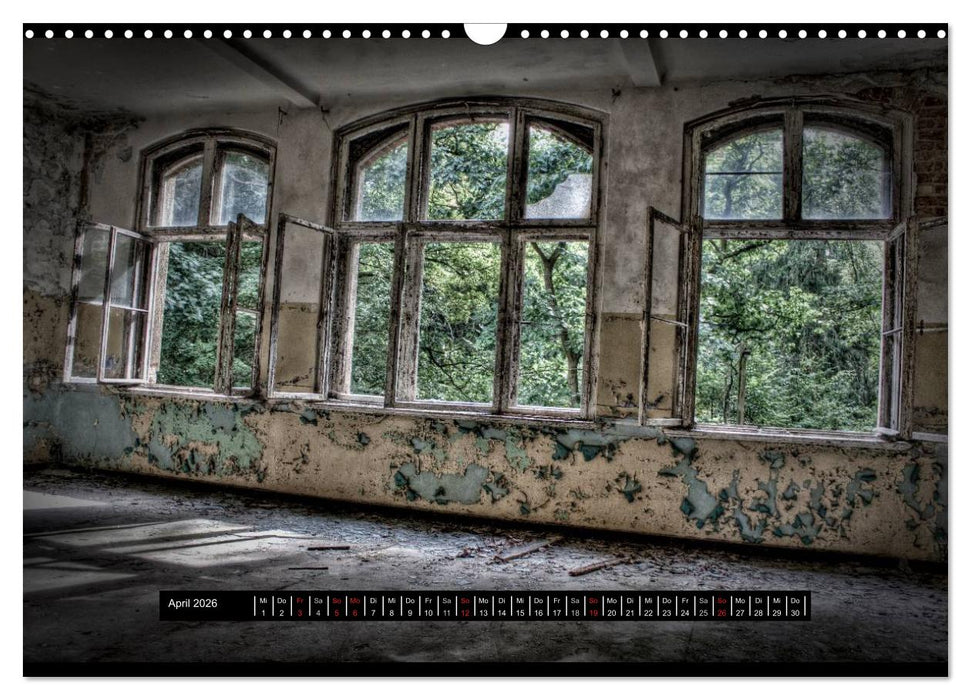 Lost Places, Vergessene Orte (CALVENDO Wandkalender 2026)