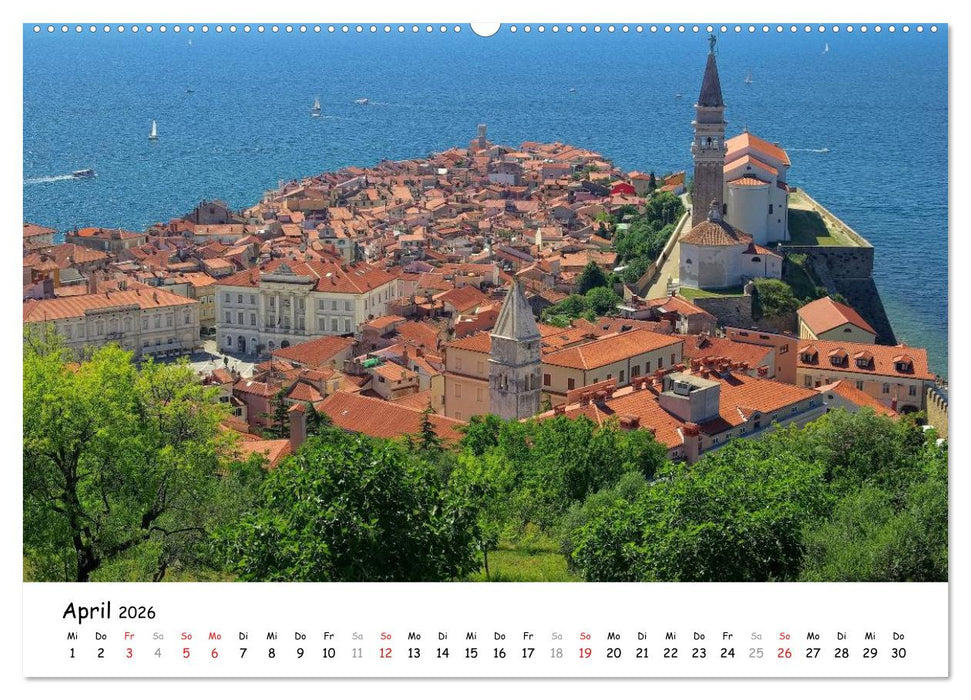 Istrien (CALVENDO Premium Wandkalender 2026)