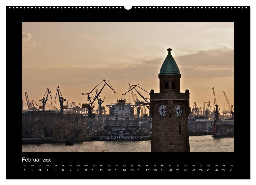 Hamburg - Impressionen (CALVENDO Wandkalender 2026)