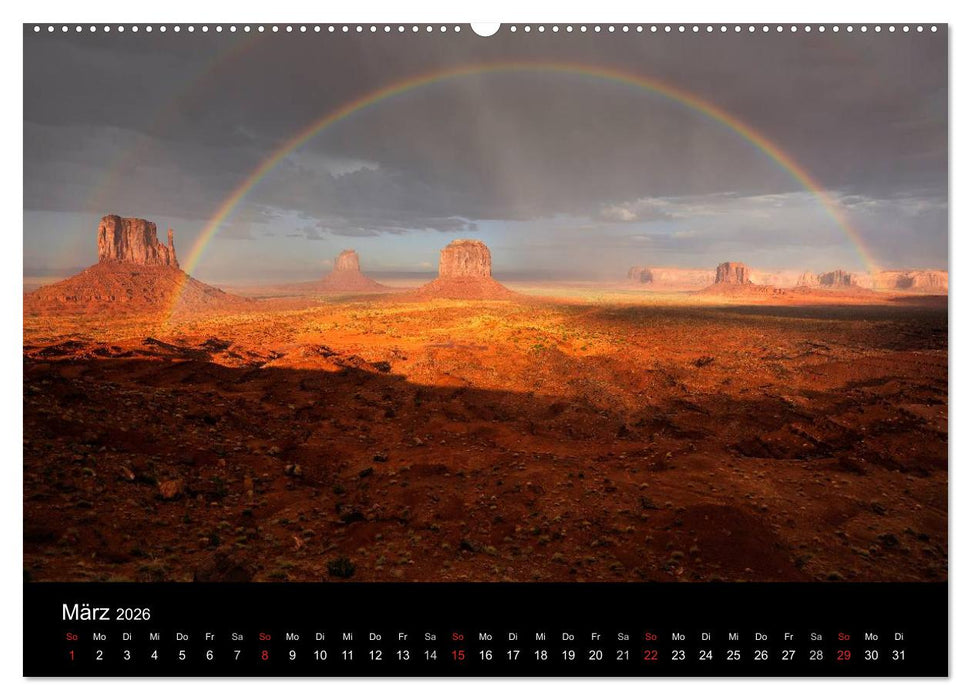 USA - Monument Valley (CALVENDO Premium Wandkalender 2026)