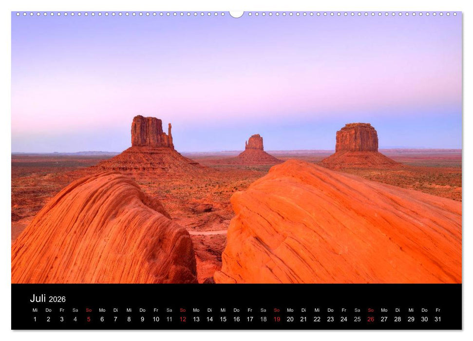 USA - Monument Valley (CALVENDO Premium Wandkalender 2026)