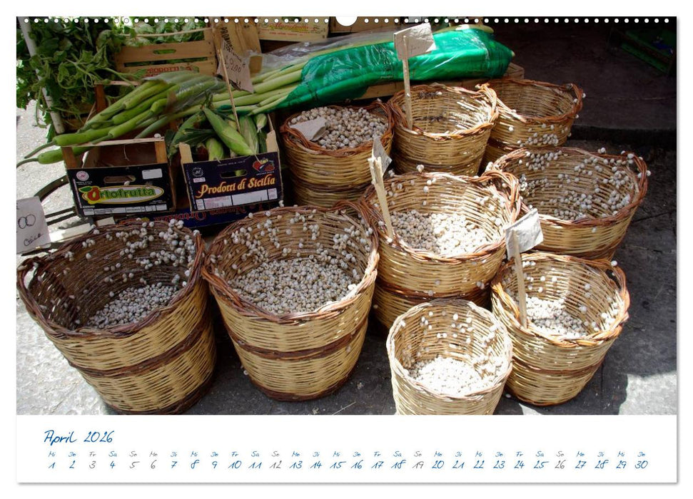 Sizilien (CALVENDO Premium Wandkalender 2026)