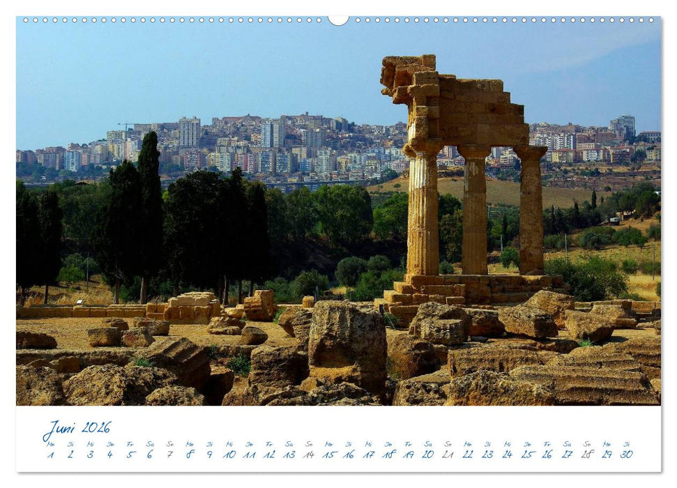 Sizilien (CALVENDO Premium Wandkalender 2026)