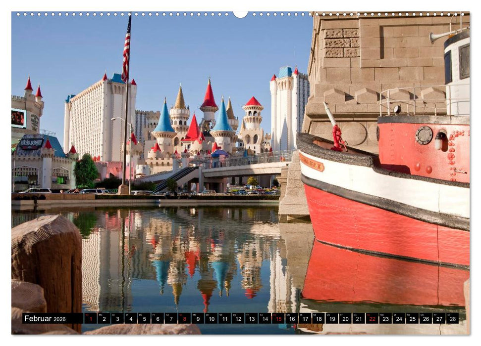 Las Vegas (CALVENDO Premium Wandkalender 2026)