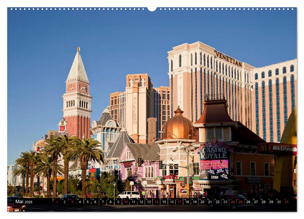 Las Vegas (CALVENDO Premium Wandkalender 2026)