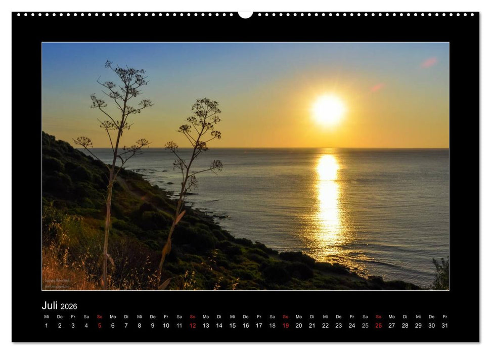 Die Trauminsel Sardinien (CALVENDO Premium Wandkalender 2026)