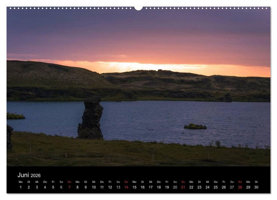 Island (CALVENDO Premium Wandkalender 2026)